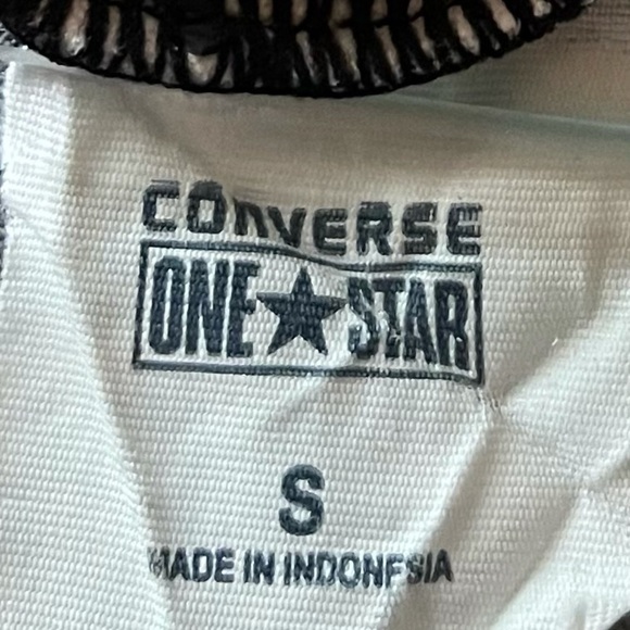 CONVERSE graphic black & white halter tankini top - Picture 7 of 8